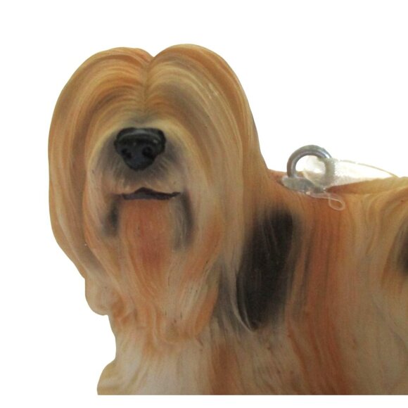 Lhasa Apso Dog Ornament Figurine Holiday Home Decor Gift - Picture 2 of 4